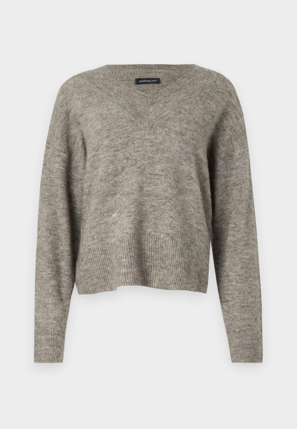 Even&Odd V NECK WITH SIDE SLITS
