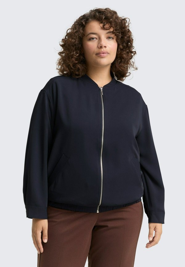 TOM TAILOR PLUS SIZE - LOOSE FIT  - Bomber Jacket - lunar eclipse