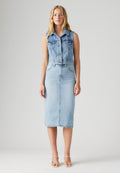 Levi's® HR BACK SLIT SKIRT