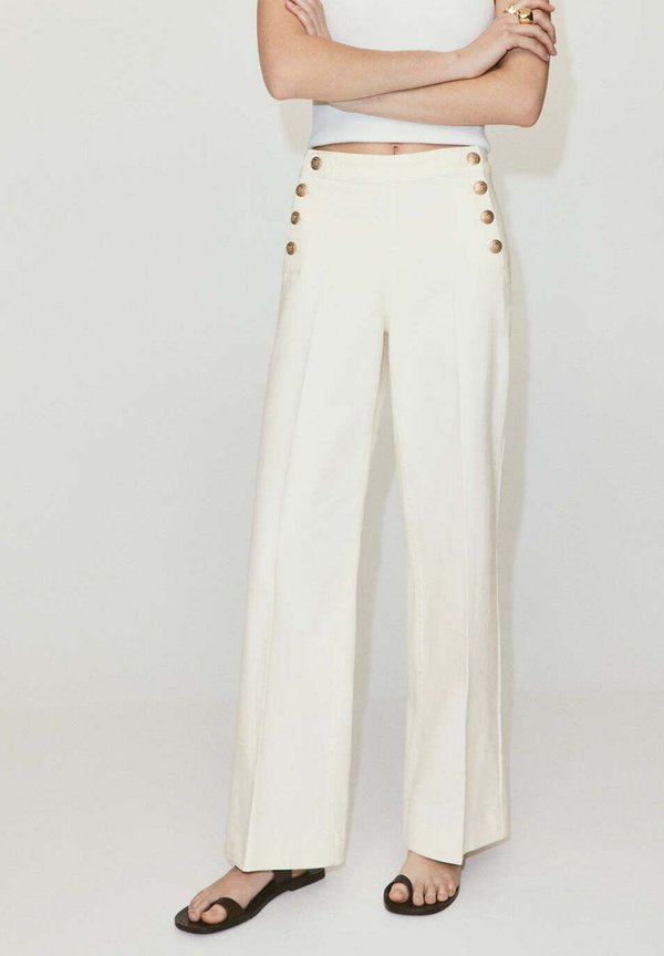Mango ADULT - Wide Leg - white