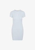 Calvin Klein Jeans MONOLOGO DRESS - Jersey dress - plein air