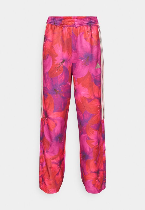 adidas Sportswear ADIDAS X FARM RIO HOUSE OF TIRO TRACK - Tracksuit bottoms - bahia magenta/collegiate red/crystal linen