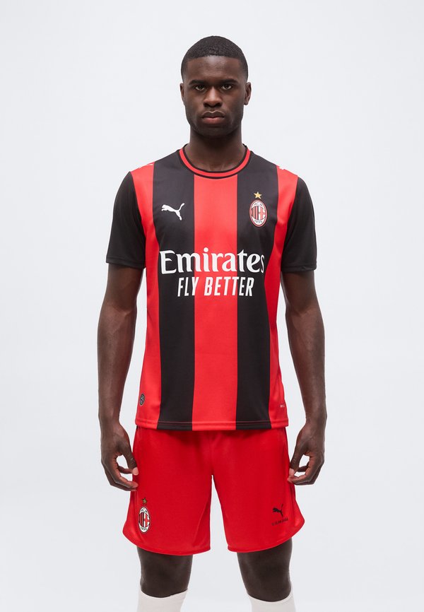 Puma AC MILAN HOME REPLICA - Club wear - black/for all time red