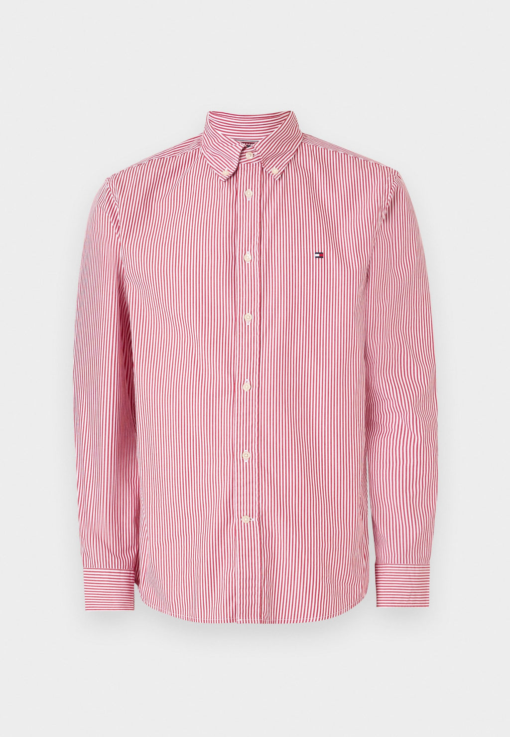 TH FLEX REGULAR FIT STRIPE SHIRT Media 1