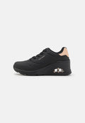 Skechers UNO  - Trainers - black/rose gold