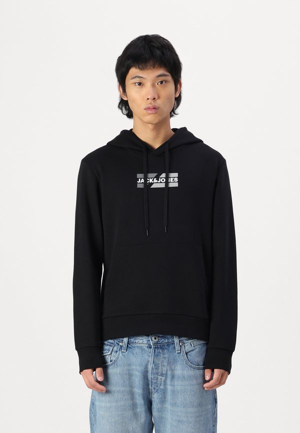Jack & Jones Logo - Hoodie - black