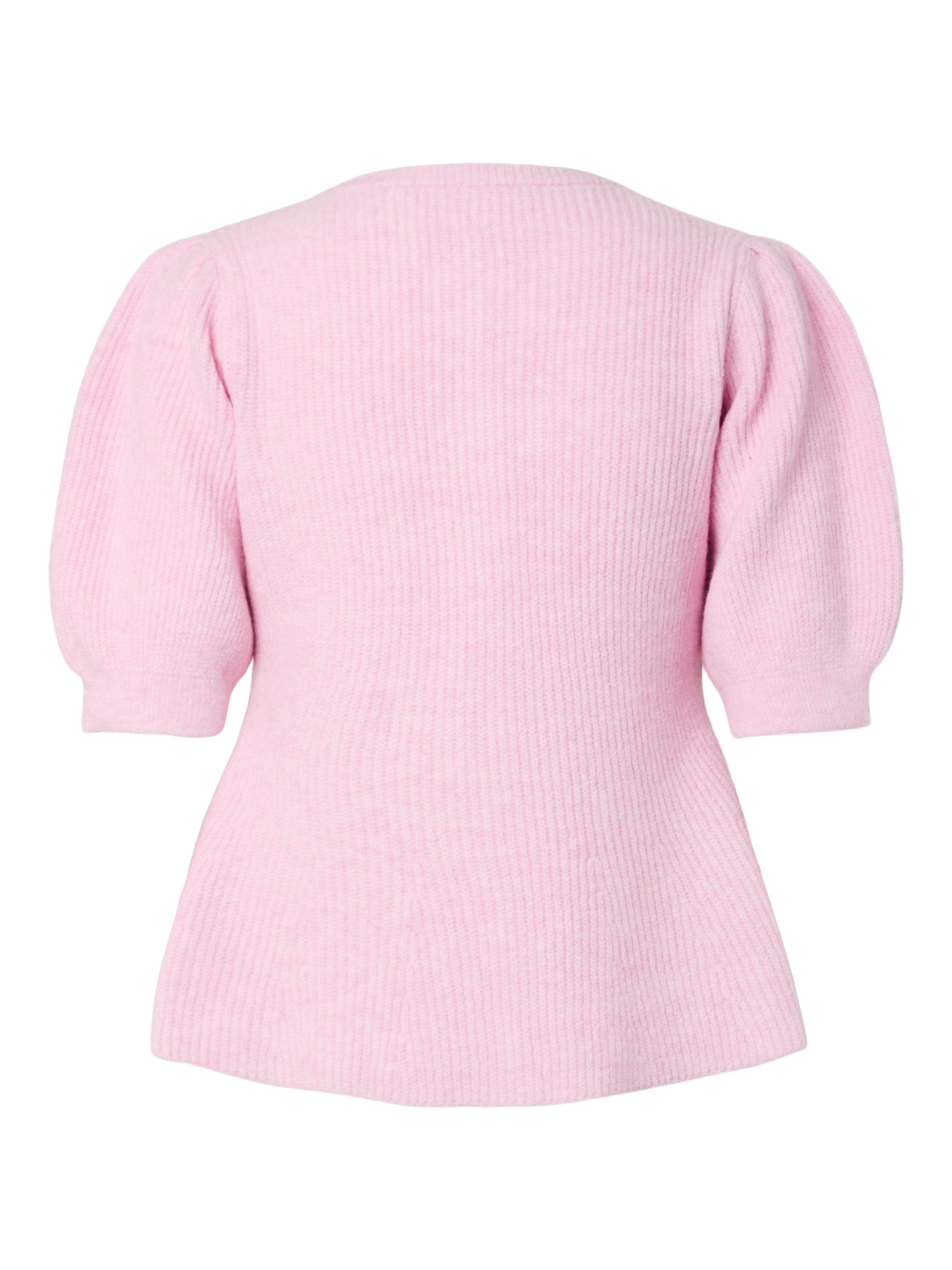 Pieces PCSILLY SS PUFF KNIT CARDIGAN NOOS BC