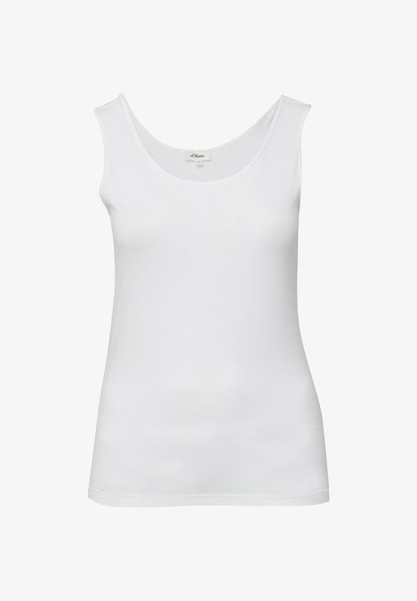 s.Oliver T-SHIRT - Top - weiß