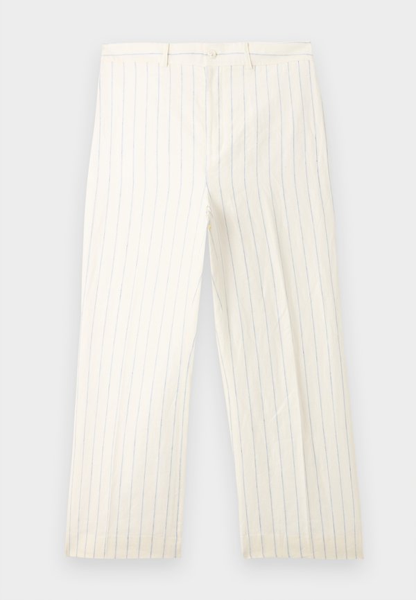 Lauren Ralph Lauren Woman STRIPED LINEN WIDE-LEG PANT