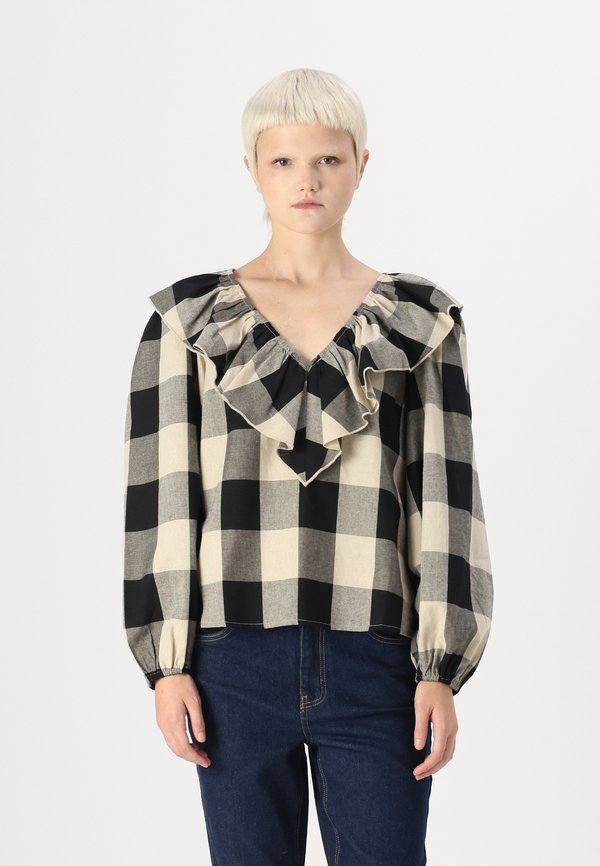 VILA VISALSA V NECK TOP