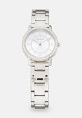 Guess MELODY - Watch - silver-coloured/black