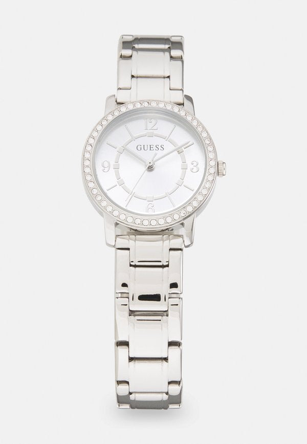 Guess MELODY - Watch - silver-coloured/black