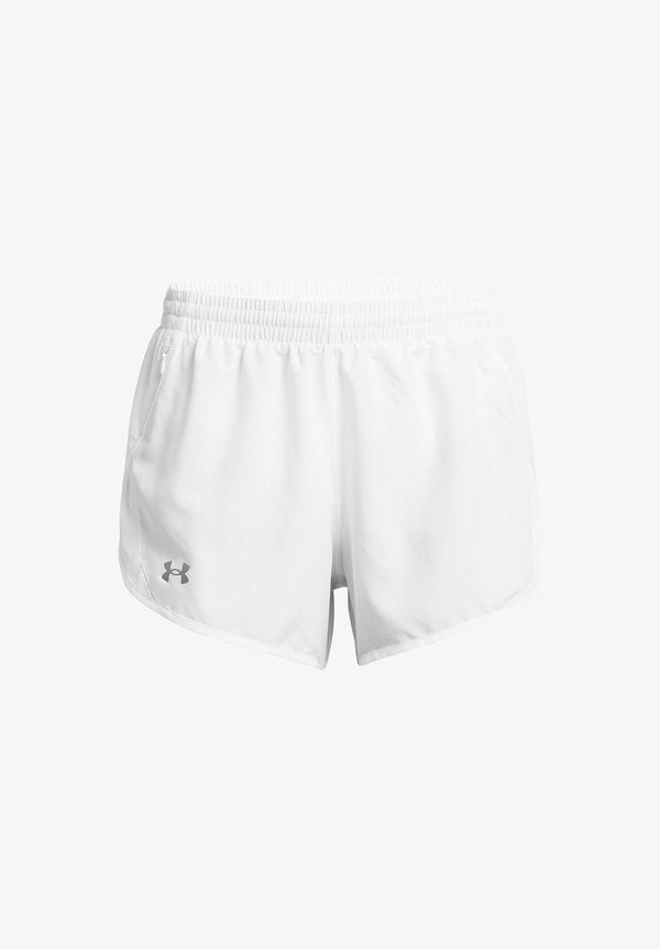 Under Armour FLY-BY - Sports shorts - white