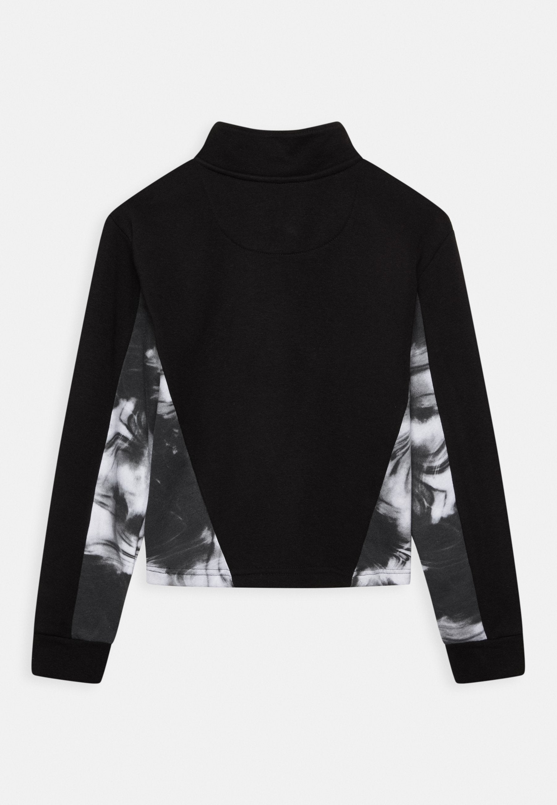 Juicy Couture MARBLE PRINT PANEL QUARTER ZIP