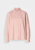 BLOUSE KENT COLLAR LONG SLEEVE SOLID Media 1