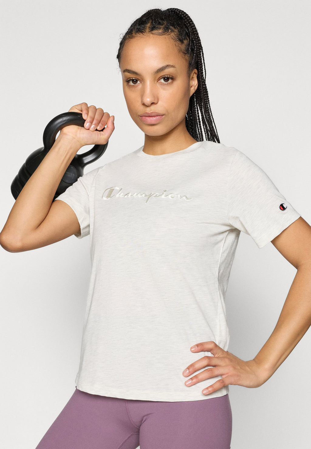 Champion ICONS TONAL SLIM FIT CREWNECK