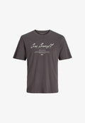 Jack & Jones Printed - Print T-shirt - pavement