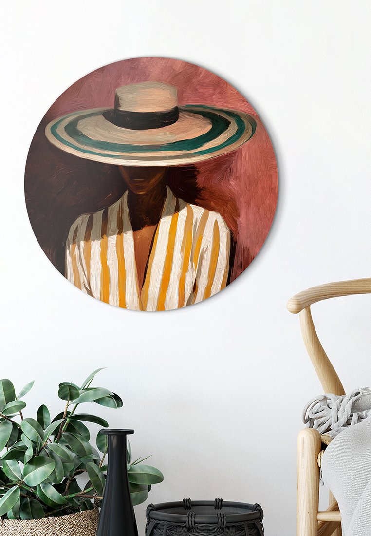 Orange Wallz HAT WEARING