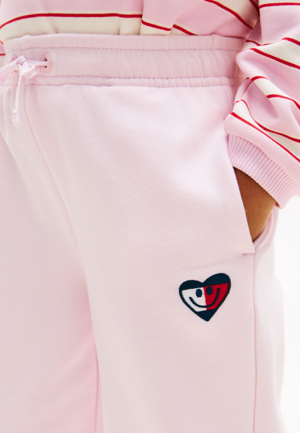 SMILEY FLAG LOGO RELAXED TERRY CULOTTES Media 5
