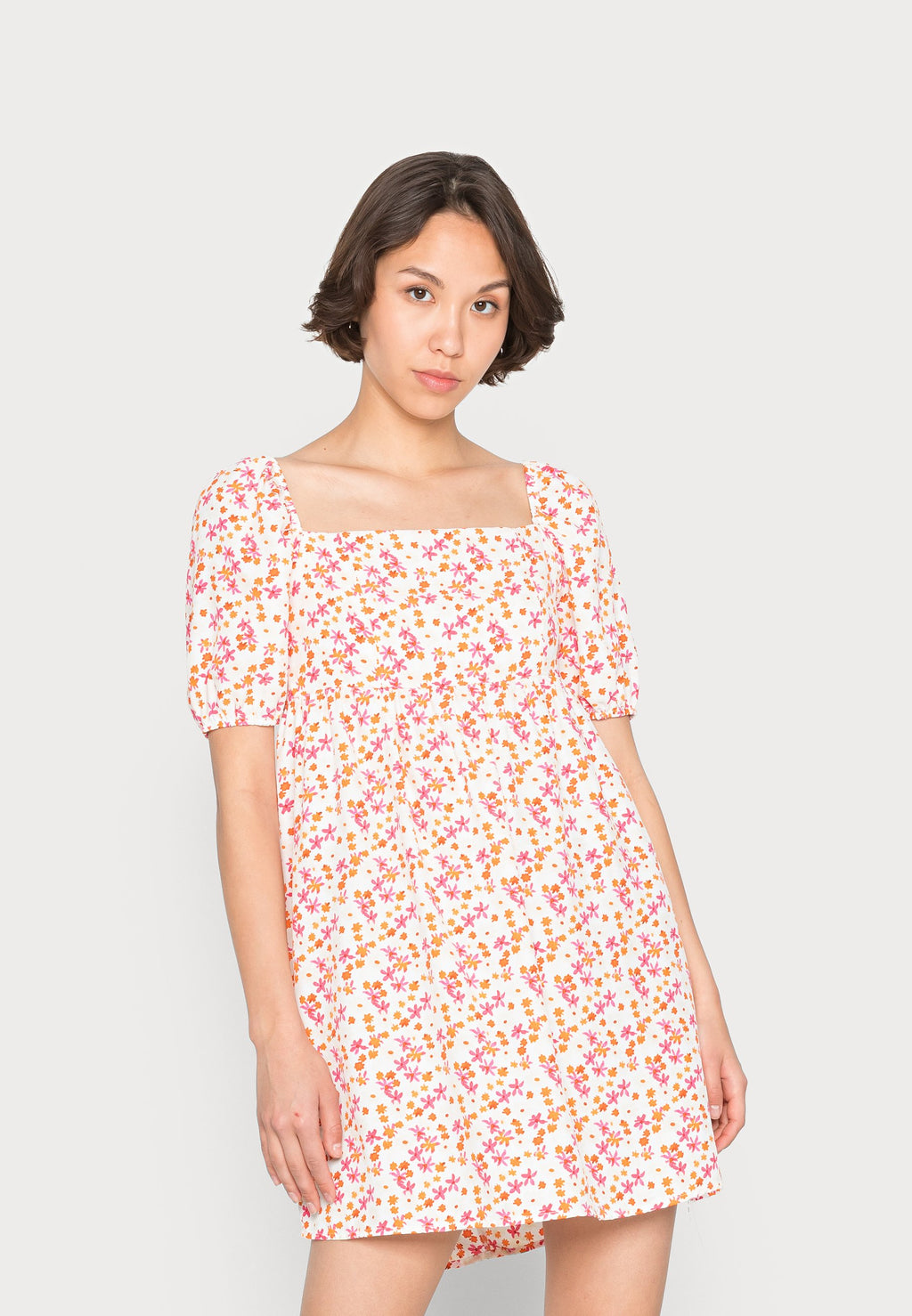 Glamorous SQUARE NECK EMPIRE DRESS