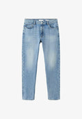 Mango Straight leg jeans - medium blue
