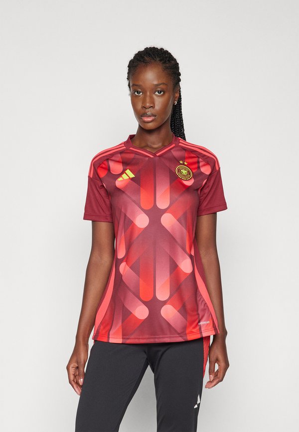 adidas Performance DEUTSCHLAND DFB WOMEN EM 2025 WOMEN AWAY - National team wear - burgundy