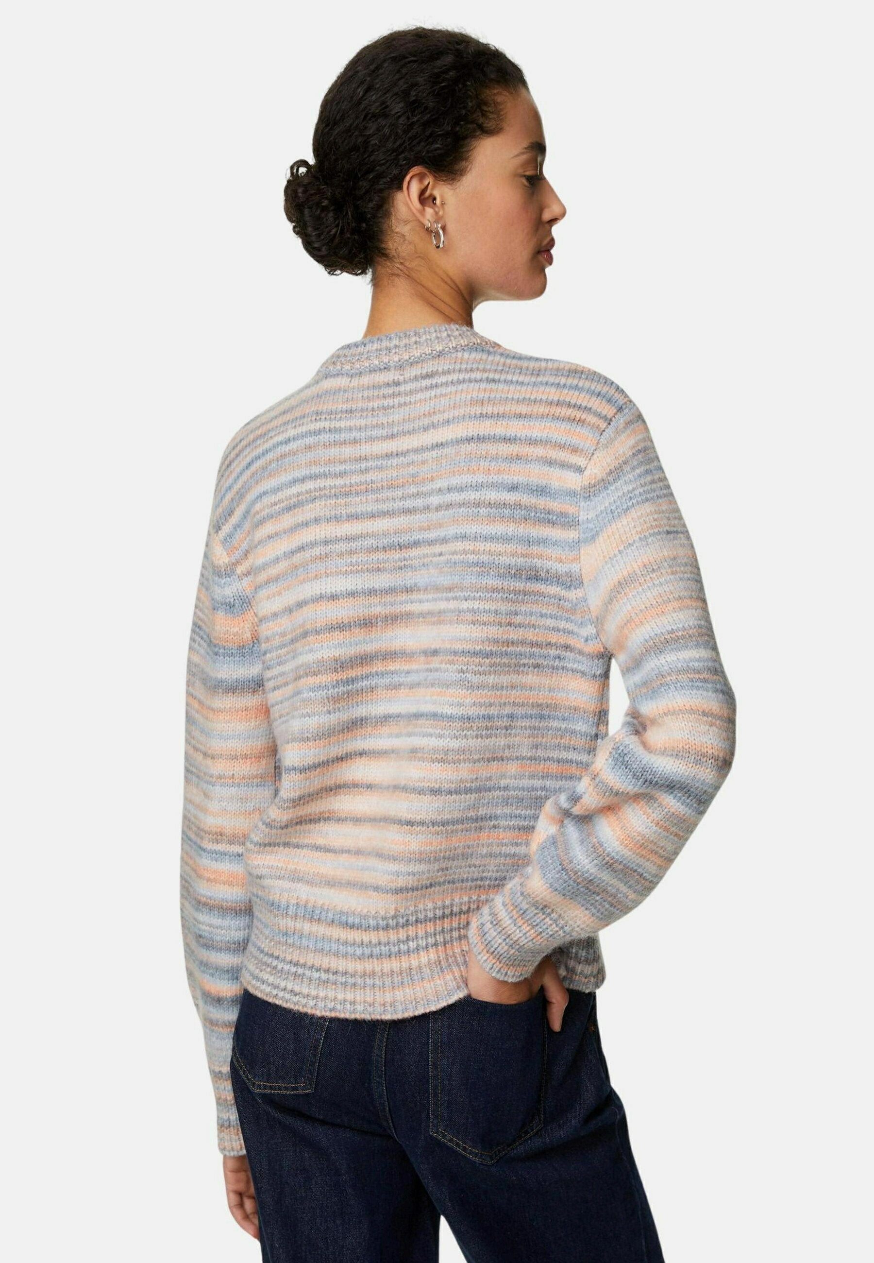Marks & Spencer BRUSHED SPACE DYE CREW
