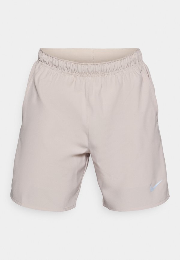 Nike Performance CHALLENGER SHORT - Sports shorts - moon particle/black/reflective silver-coloured