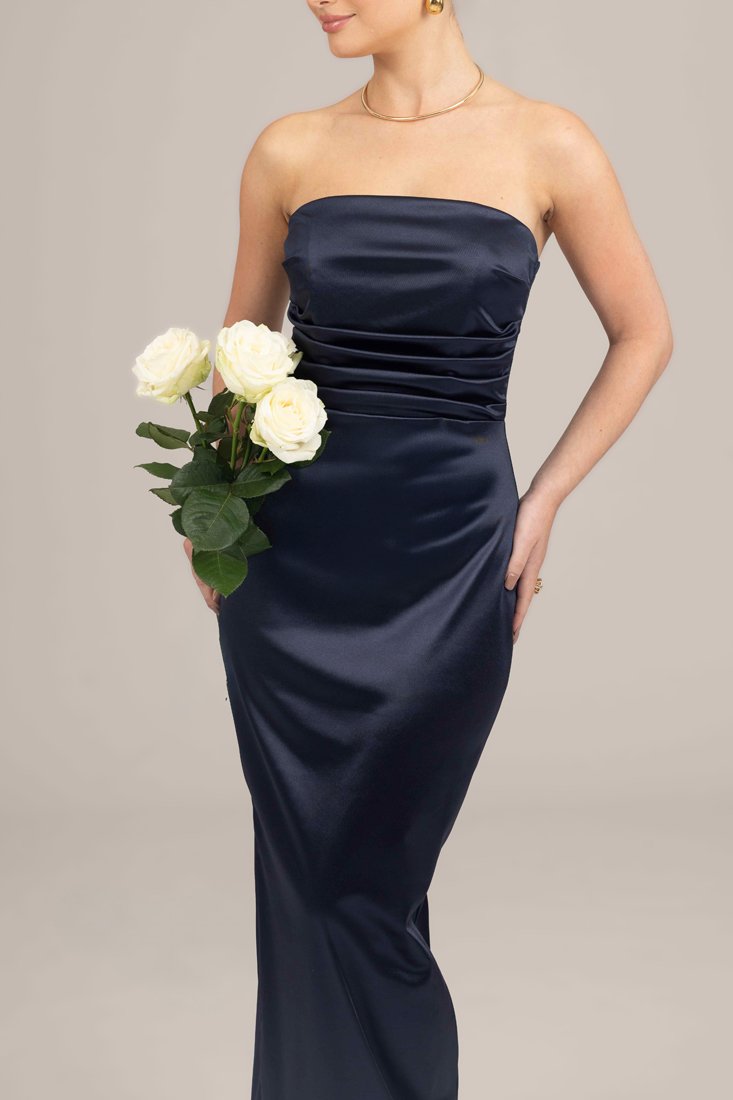 WAL G PETITE TALLY BANDEAU  DRESS