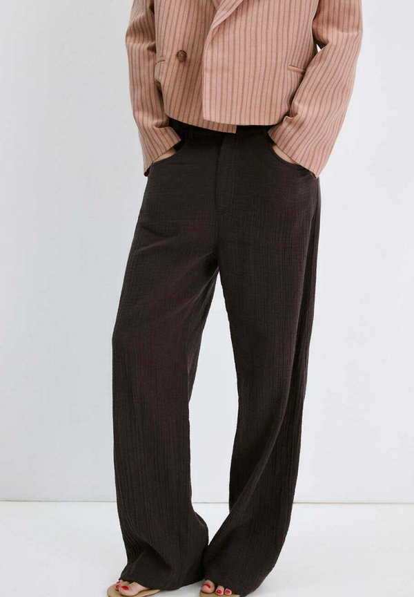 Mango ADULT - Trousers - schokolade