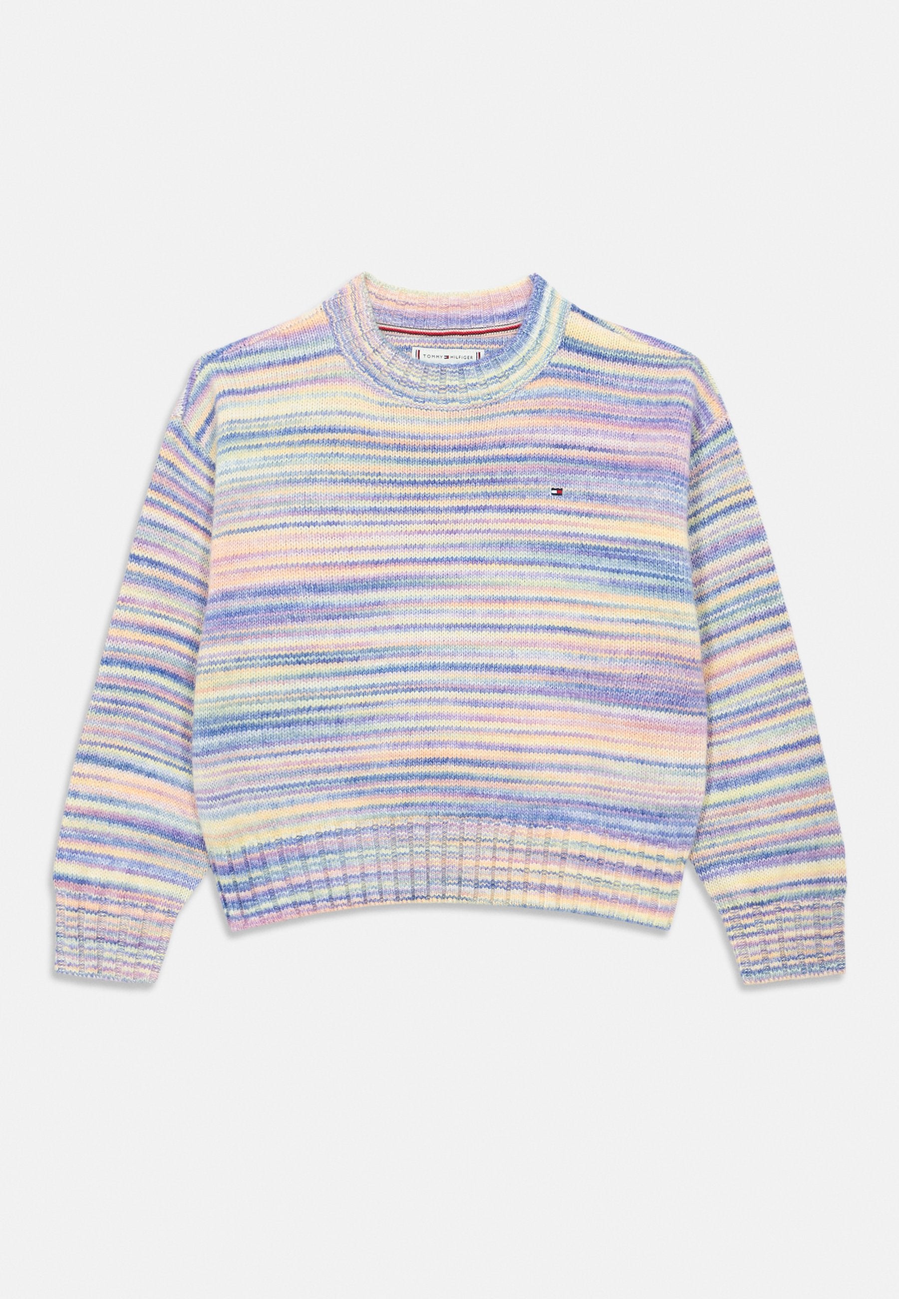 ESSENTIAL MÉLANGE RELAXED JUMPER WITH WOOL Media 1