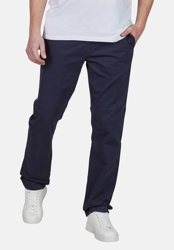 TOM TAILOR Chinos - knitted navy