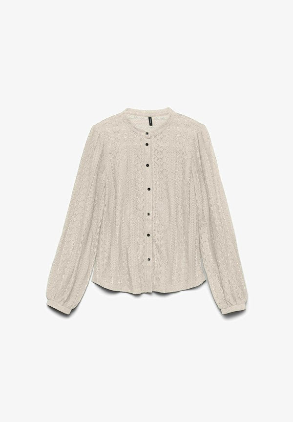 Vero Moda VMVICTORIA - Blouse - pumice stone