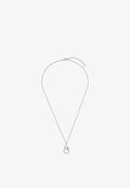 s.Oliver SPARKLING CIRCLES - Necklace - silver-coloured