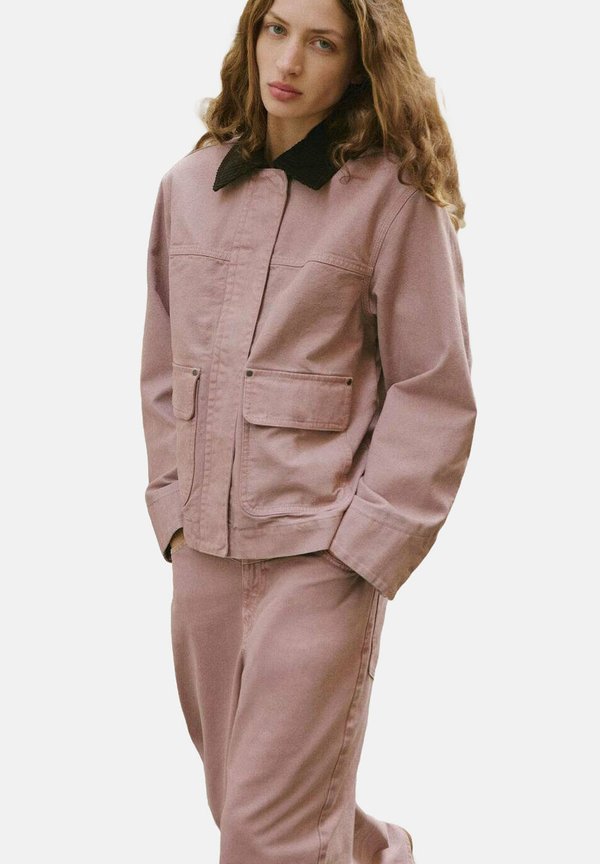 Mango Denim jacket - pink