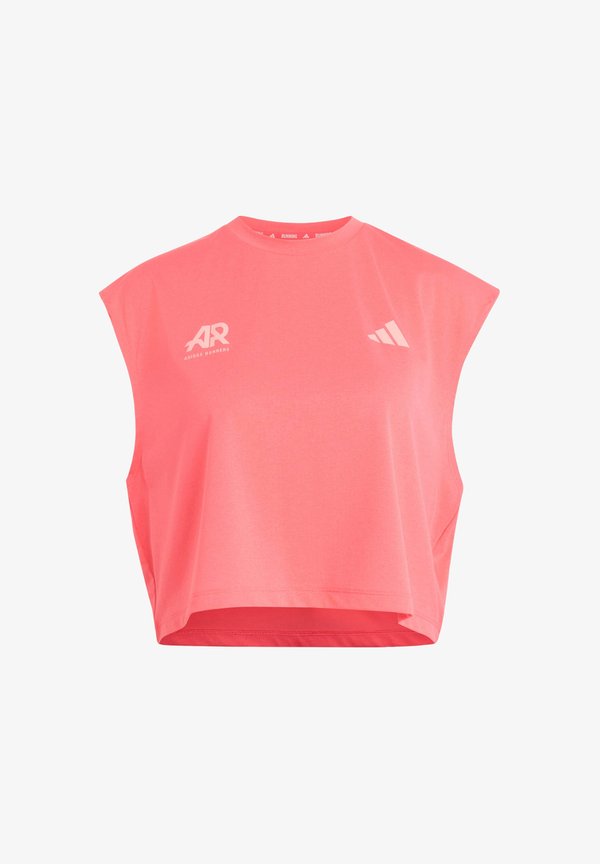 adidas Performance ADI365 - Print T-shirt - pure turbo/semi frozen turbo