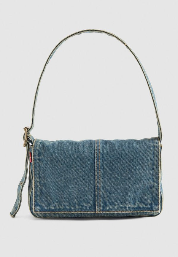 Levi's® BRANNAN SHOULDER BAG - Cross body bag - blue