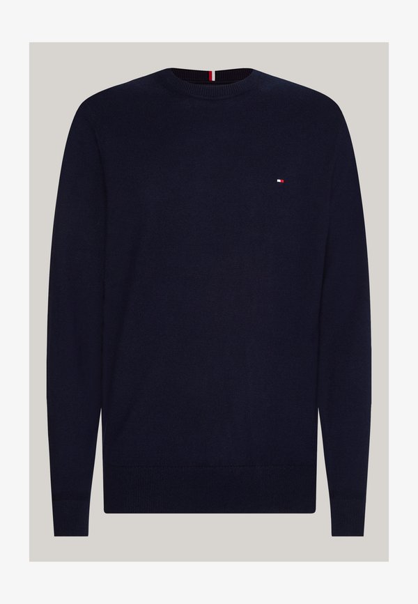 Tommy Hilfiger PIMA - Jumper - navy blue