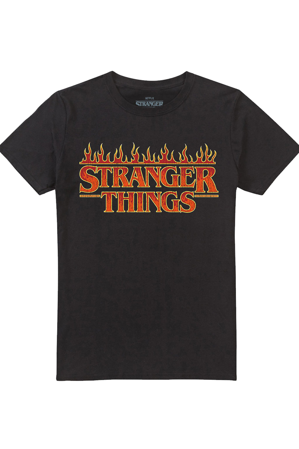 STRANGER THINGS VINTAGE FLAMING LOGO  Media 1