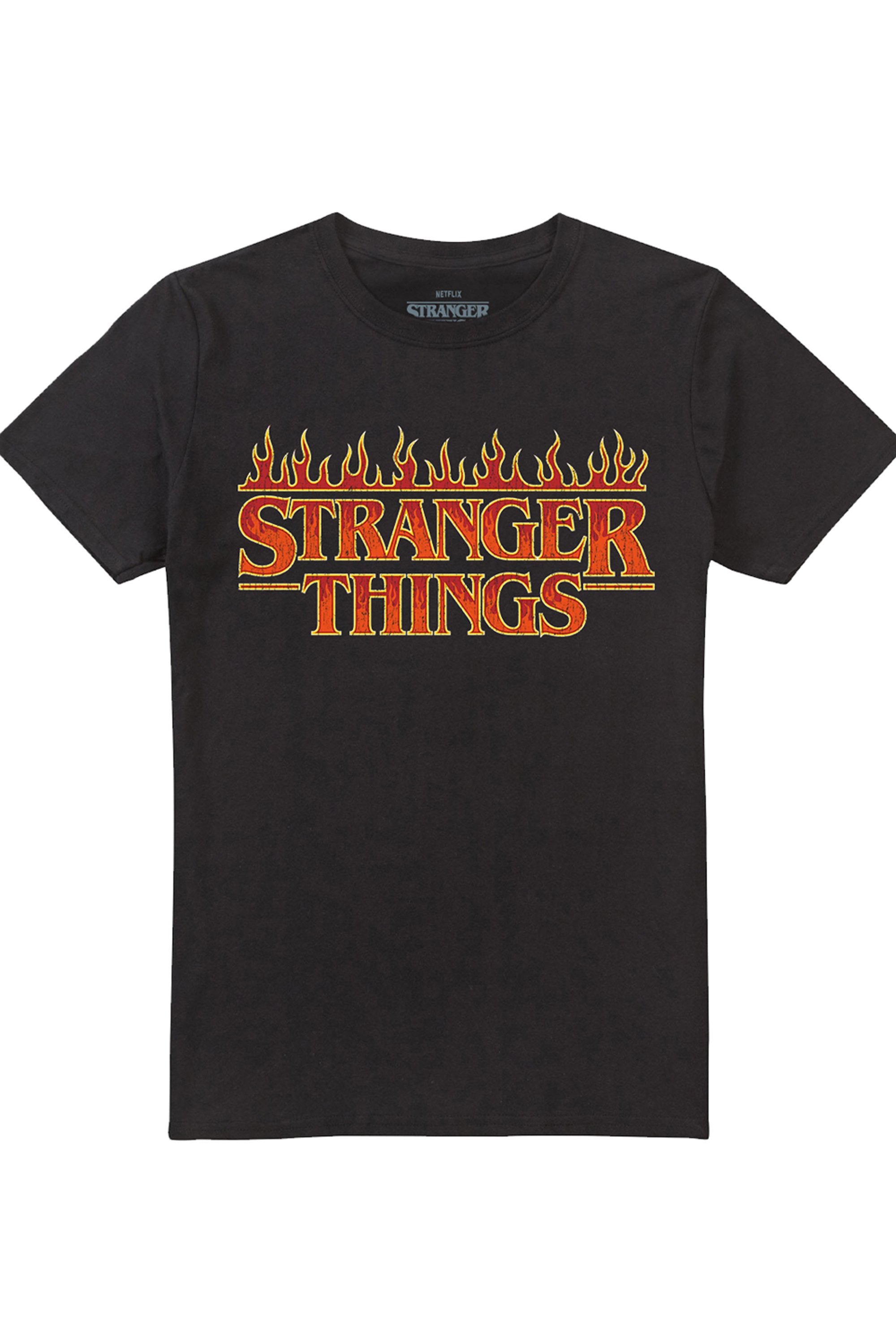 STRANGER THINGS VINTAGE FLAMING LOGO  Media 1