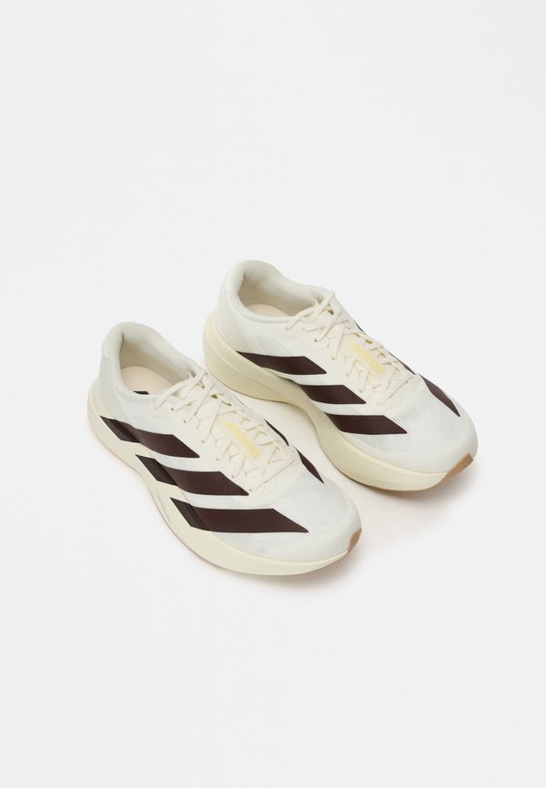 adidas Performance ADIZERO EVO SL M - Trainers - off white/shadow brown/almost yellow