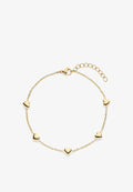 s.Oliver TINY HEARTS - Bracelet - gold