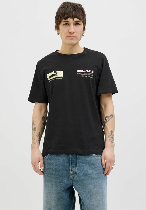 Jack & Jones Printed - Print T-shirt - black