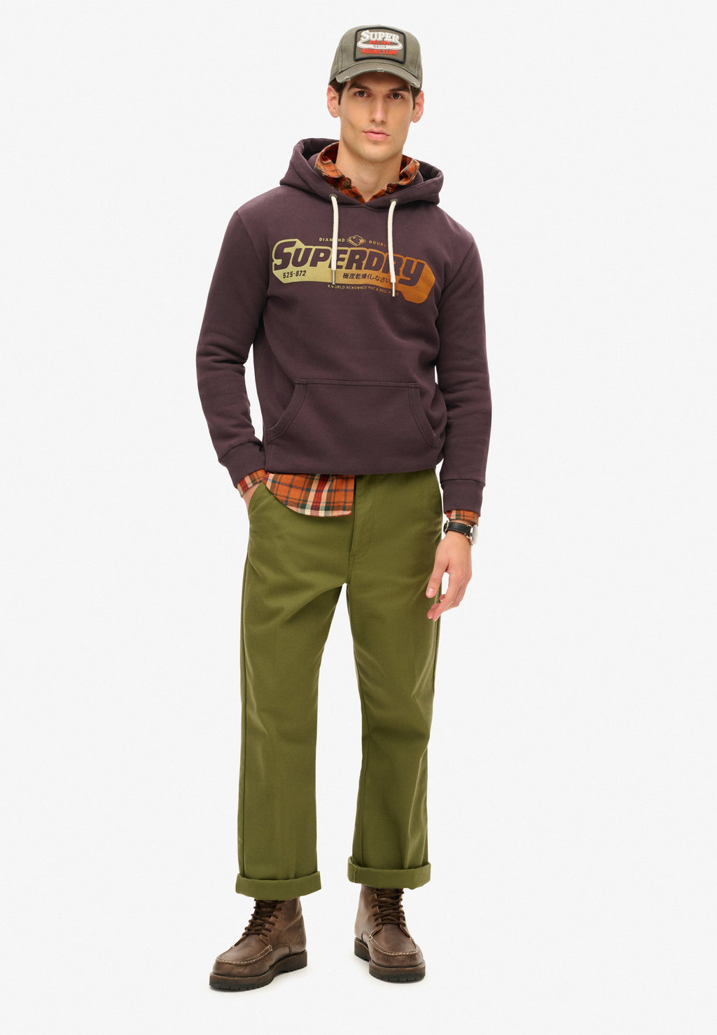 Superdry & Co FLOCKED FADE GRAPHIC