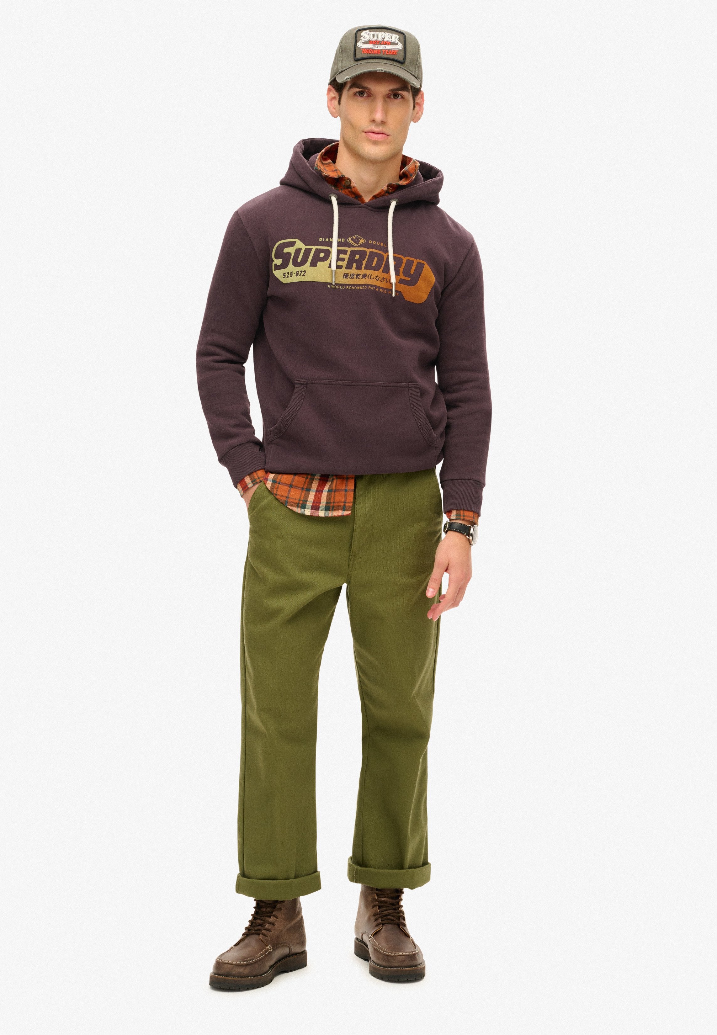 Superdry & Co FLOCKED FADE GRAPHIC