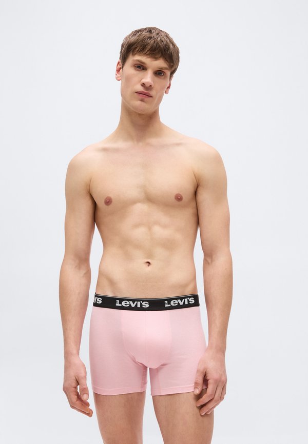 Levi's® MEN REPEAT LOGO BRIEF 6 PACK - Boxer briefs - pink/green/grey