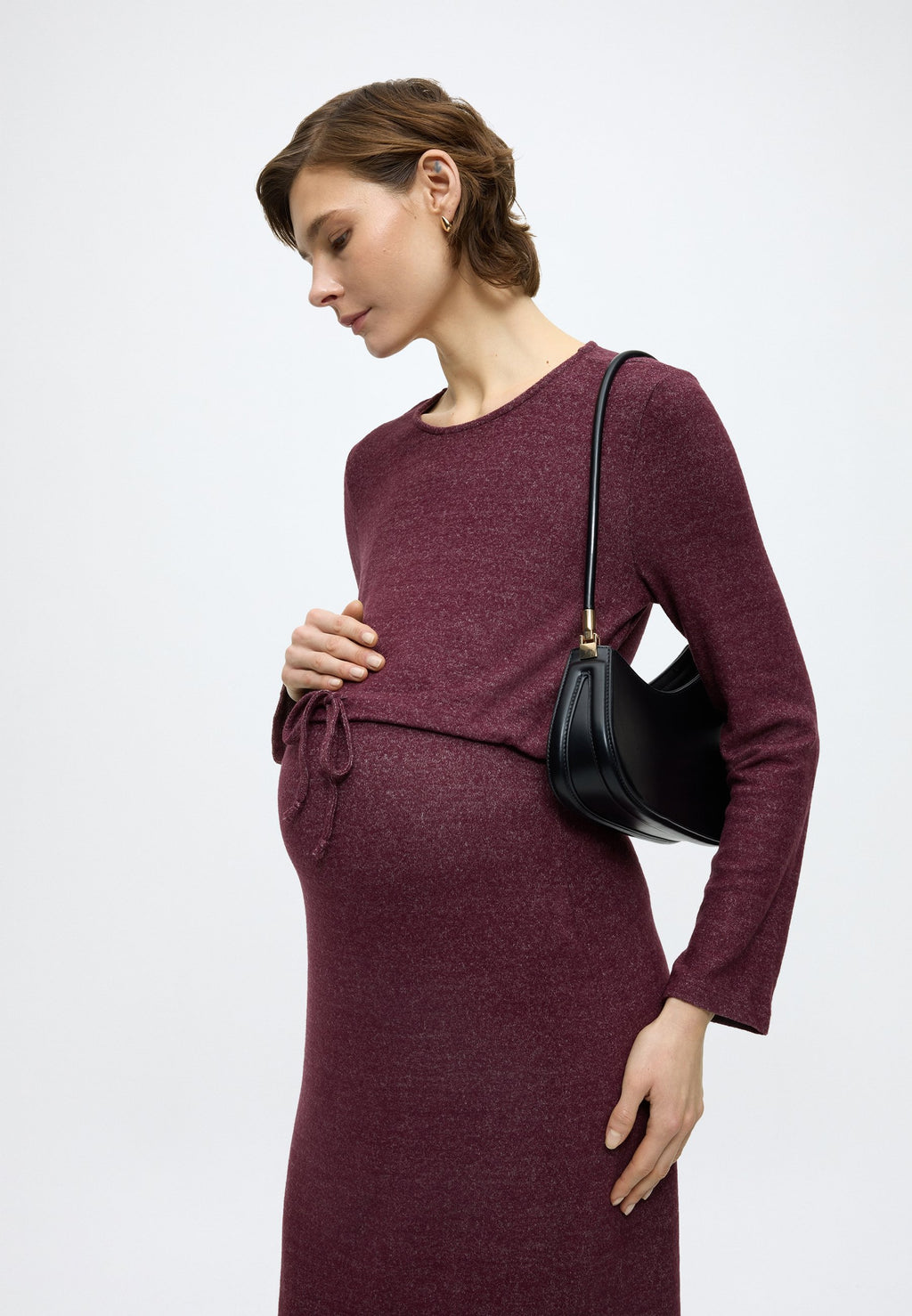MAMALICIOUS MLALICE JUNE LS JRS MIDI DRESS