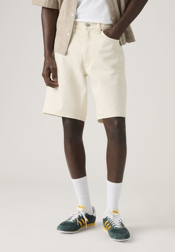 Levi's® 468® LOOSE SHORTS - Denim shorts - ecru bone