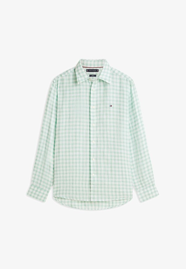 Tommy Hilfiger REGULAR FIT PURE  - Shirt - crushed mint check