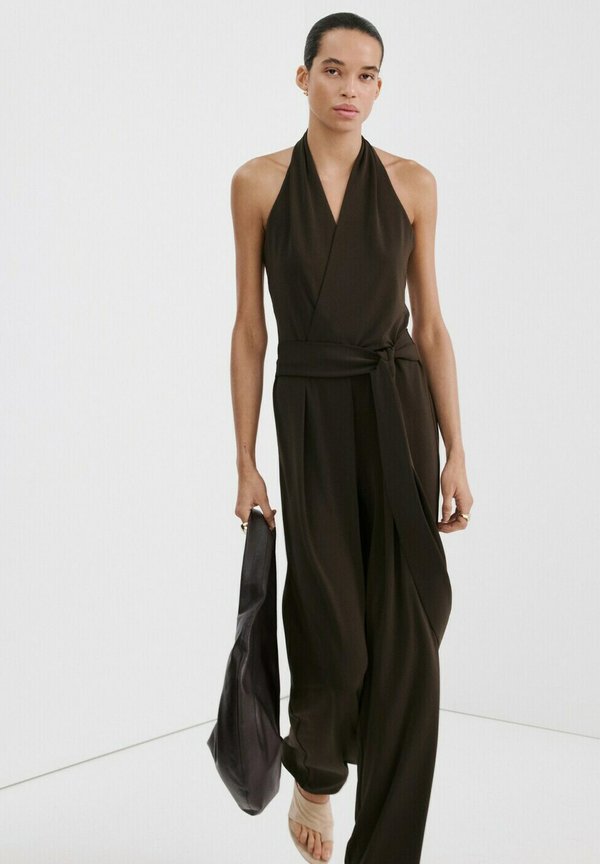 Mango Jumpsuit - brown
